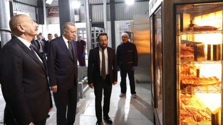 Azərbaycan və Türkiyə prezidentləri Zəngilanda “Dost Aqropark”ın birinci mərhələsinin açılışında - FOTO