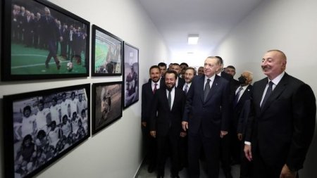 Azərbaycan və Türkiyə prezidentləri Zəngilanda “Dost Aqropark”ın birinci mərhələsinin açılışında - FOTO