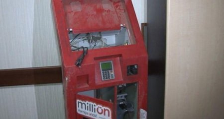 Axtarışda olan şəxs ələ keçdi: Ödəmə terminalını sındırıb 3600 manat aparıbmış