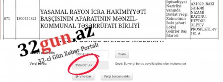 Elşad Həsənovun işçisi dövlətə BORCLU ÇIXDI... - FOTOFAKT