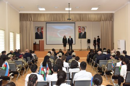 Nəsimi rayonunda Vətən müharibəsi Şəhidlərinin xatirəsinə həsr olunmuş silsilə tədbirlər keçirilib