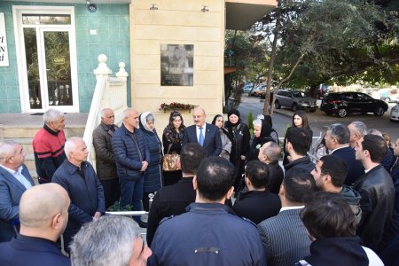 Nəsimi rayonunda Vətən müharibəsi Şəhidlərinin xatirəsinə həsr olunmuş silsilə tədbirlər keçirilib