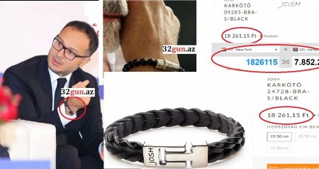 Elə bil deputat deyil... ŞOUMENDİR... - Ramil Həsənin 16 min manatlıq bilərziyi