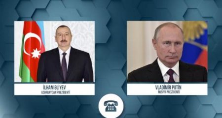 Putin İlham Əliyevə zəng edib
