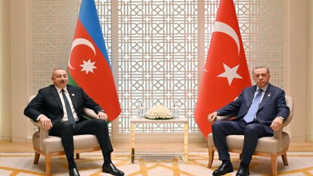 İlham Əliyev Rəcəb Tayyib Ərdoğanla görüşdü (FOTO)