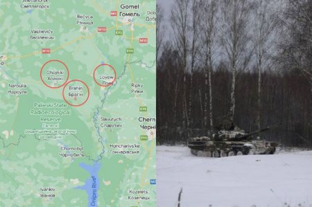 Belarus Ukrayna ilə həmsərhəd üç rayona girişi məhdudlaşdırdı - FOTO