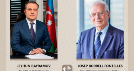 Ceyhun Bayramov Cozef Borellə telefonla danışıb