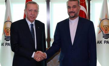 Ərdoğan İran xarici işlər nazirini qəbul etdi Ərdoğan İran xarici işlər nazirini qəbul etdi