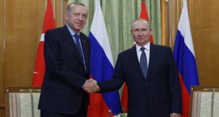 Ərdoğan Putinlə telefon danışığı aparıb