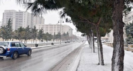 Qarlı havanın Bakıda dərsə davamiyyətə təsiri açıqlanıb - Rəsmi