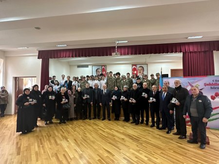 Nəsimi rayonunda 20 Yanvar facəsinin otuz üçüncü ildönümünə həsr olunmuş silsilə tədbirlər keçirilir