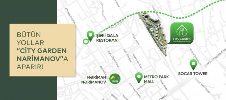 Arzuladığınız premium həyatı yaşayın! - City Garden Narimanov