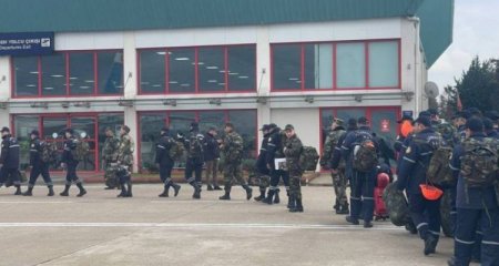 Azərbaycanlı xilasedicilərin bir hissəsi Türkiyədən Azərbaycana qayıdıb - Yenilənib