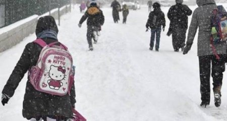 Türkiyədə güclü qara görə məktəblər bağlandı