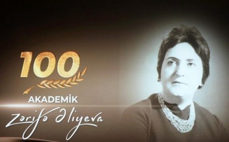 Prezident və birinci xanım akademik Zərifə Əliyevanın 100 illiyi münasibətilə keçirilən konsertdə iştirak ediblərC
