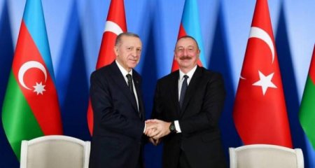 Ərdoğan: “İlham Əliyevlə görüşümüz türk dünyasına olan həssaslığımızın ən gözəl nümunəsidir”