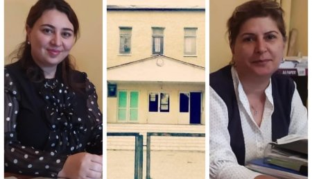 Astara şəhər 6 saylı orta məktəbdə katibə ilə direktor arasında QALMAQAL