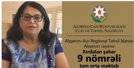 9 saylı məktəb direktorunun vəzifə xatirinə uydurduğu yalanlar - AXI NİYƏ?!