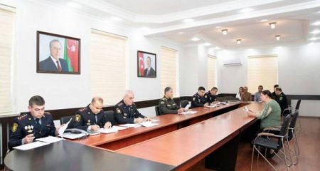 Daxili işlər naziri Qusarda vətəndaş qəbulu və sıra baxışı keçirib - Video