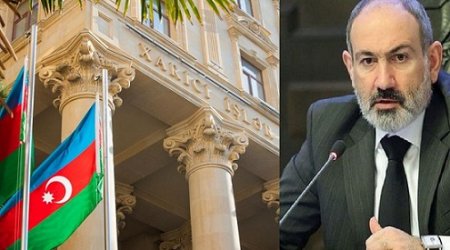 Azərbaycan XİN-dən Paşinyanın iddialarına cavab: “Bölgədə sabitliyin yolu Azərbaycanla birbaşa danışıqlardan keçir“