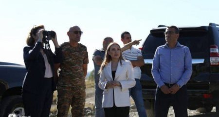 ABŞ-ın Ermənistandakı səfiri Azərbaycanla sərhədə gəlib