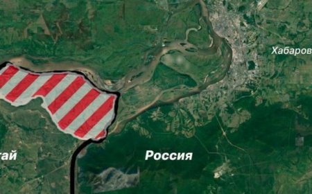 Çin yeni rəsmi xəritələrdə Rusiyanın bir hissəsini öz ərazisi kimi göstərib