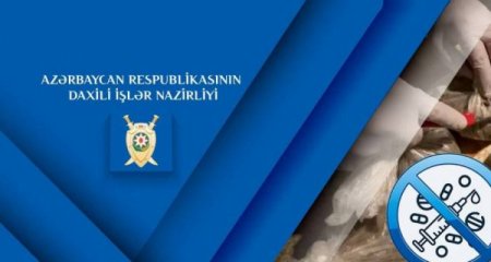 Xəzər rayonunda 8 kiloqram narkotik vasitə qanunsuz dövriyyədən çıxarılıb