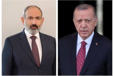 Ərdoğan Paşinyanla danışdı: nələr müzakirə edilib?