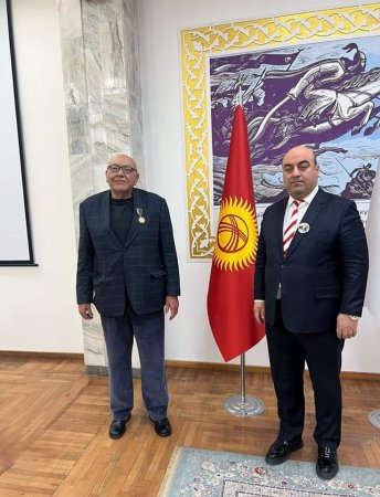 “Çingiz Aytmatov adına İssık-Kul Forumu”nun prezidenti Əsgər Aytmatov “Azərbaycanın dostu” qızıl ordeninə layiq görülüb