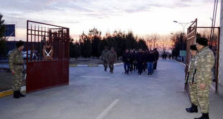 Ehtiyatda olan bir qrup hərbçi orduya çağrıldı