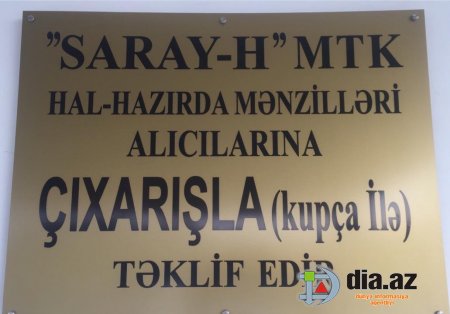 “Saray-H” MTK-ya məxsus yaşayış kompleksində ciddi problemlər var - NARAZILIQ VAR...