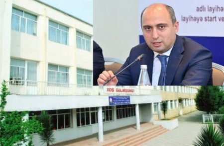 Emin Əmrullayevin menyusuna: Göyçay şəhəri 7№-li orta məktəbin öz qanunları var –diplomsuz direktor müavini, “ailə podratı” və s.