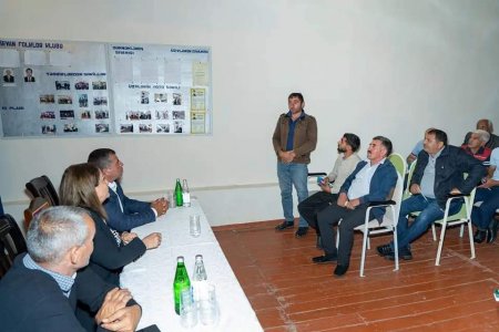 Xalqın sınağından çıxmış namizəd: Tamam Cəfərova kənd-kənd, küçə-küçə seçicinin görüşünə gedir - FOTOLAR