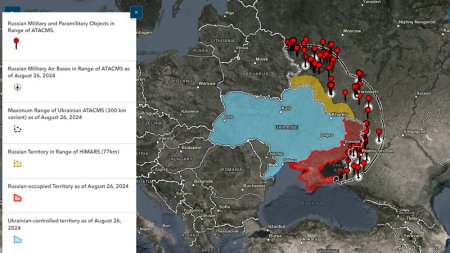ISW Ukraynanın vura biləcəyi 245 Rusiya hərbi obyektini göstərdi
