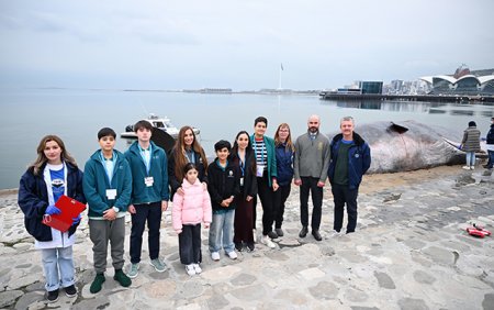 Leyla Əliyeva və Arzu Əliyeva sərgidə (FOTO)