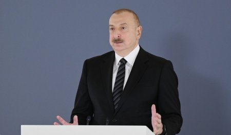 İlham Əliyev: Qanlı toqquşmaları, digər ölkələrin işlərinə kobudcasına qarışılmasını Azərbaycanda görmürük və görməyəcəyik