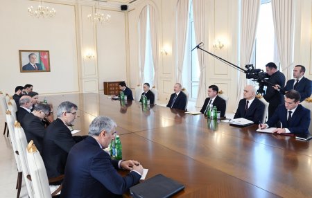 Prezident İranın Milli Təhlükəsizlik üzrə Ali Şurasının katibini QƏBUL ETDİ