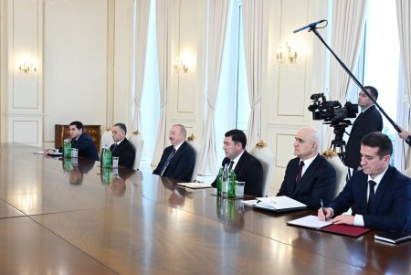 Prezident İranın Milli Təhlükəsizlik üzrə Ali Şurasının katibini QƏBUL ETDİ