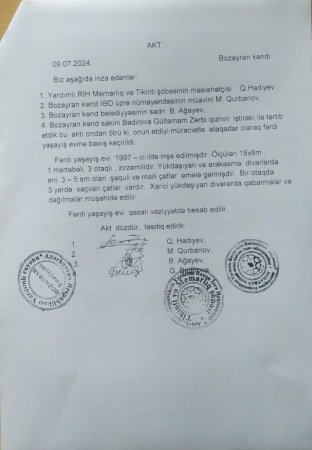 Qəhrəmanlar böyüyən ev qəzalı vəziyyətdə: Yaşlı Ana prezidentə müraciət etdi – FOTOLAR+VİDEO