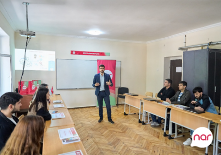 “Nar”ın dəstəyi ilə tələbələr üçün təlimlər keçirildi
