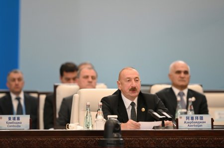 İlham Əliyev Çində mühüm tədbirdə çıxış etdi -YENİLƏNİB