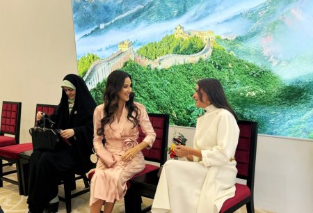 Prezidentlə xanımının paraddan maraqlı - FOTOLAR