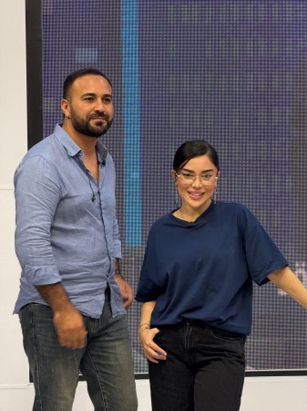 "Sözün bitdiyi an"da yeni aparıcı - Peyman Sadıqov Nigar Fərhadla... (FOTO)