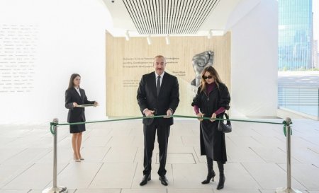 Prezident və birinci xanım Zəfər muzeyinin AÇILIŞINDA - FOTOLAR